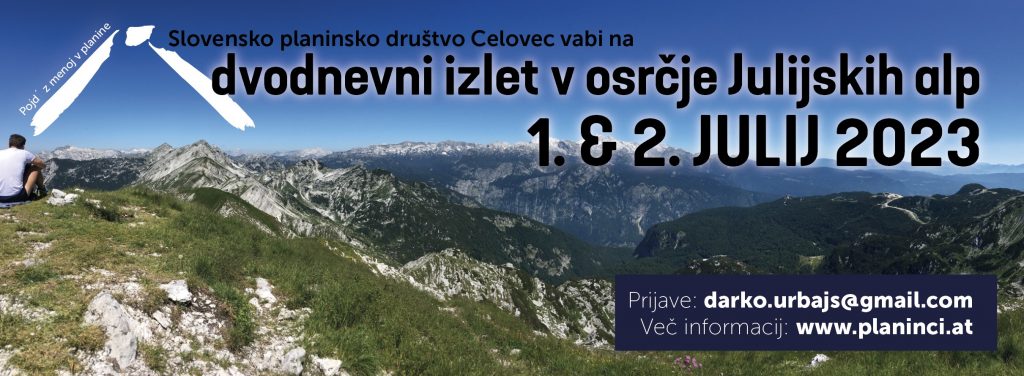 Dvodnevni izlet v osrčje Julijskih alp